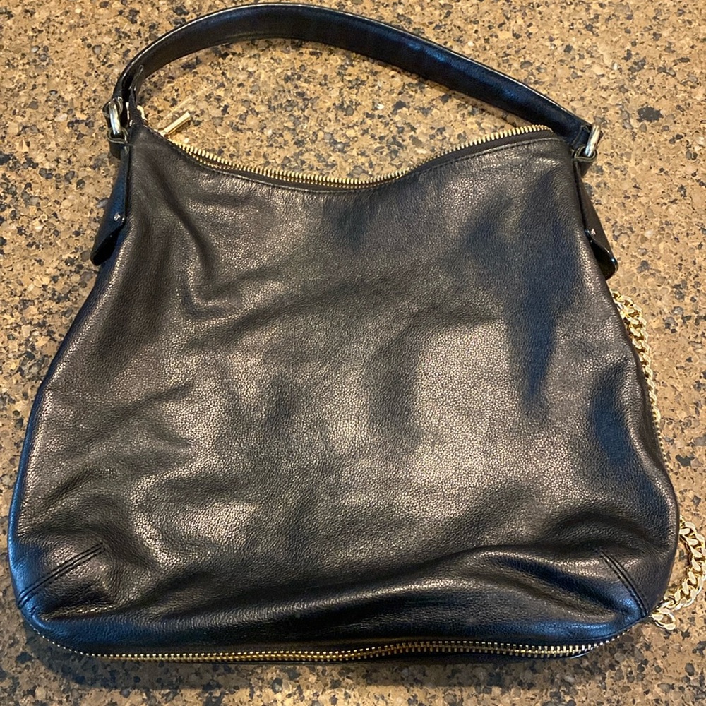 RARE Henri Bendel Leather Hobo Bag